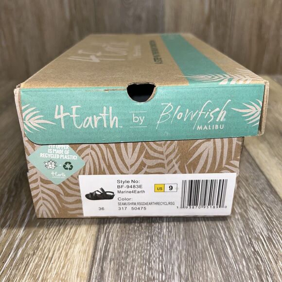 Blowfish 4 Earth Marine Strappy Criscross Sandals Recycled Womens US Size 9 - Picture 11 of 11